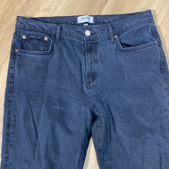 AGOLDE Toni Mid-Rise Straight Jeans size 29 - Picture 6 of 13